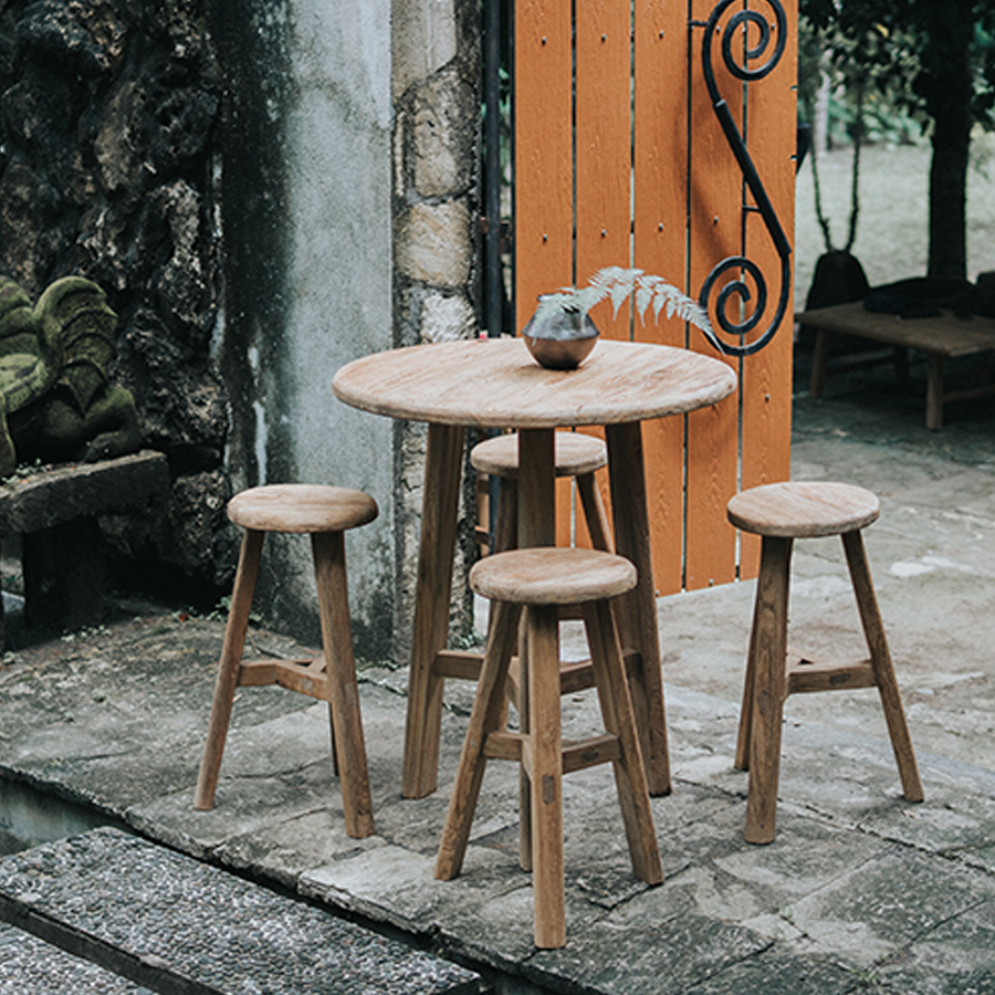 Round Counter Stool Arnaud