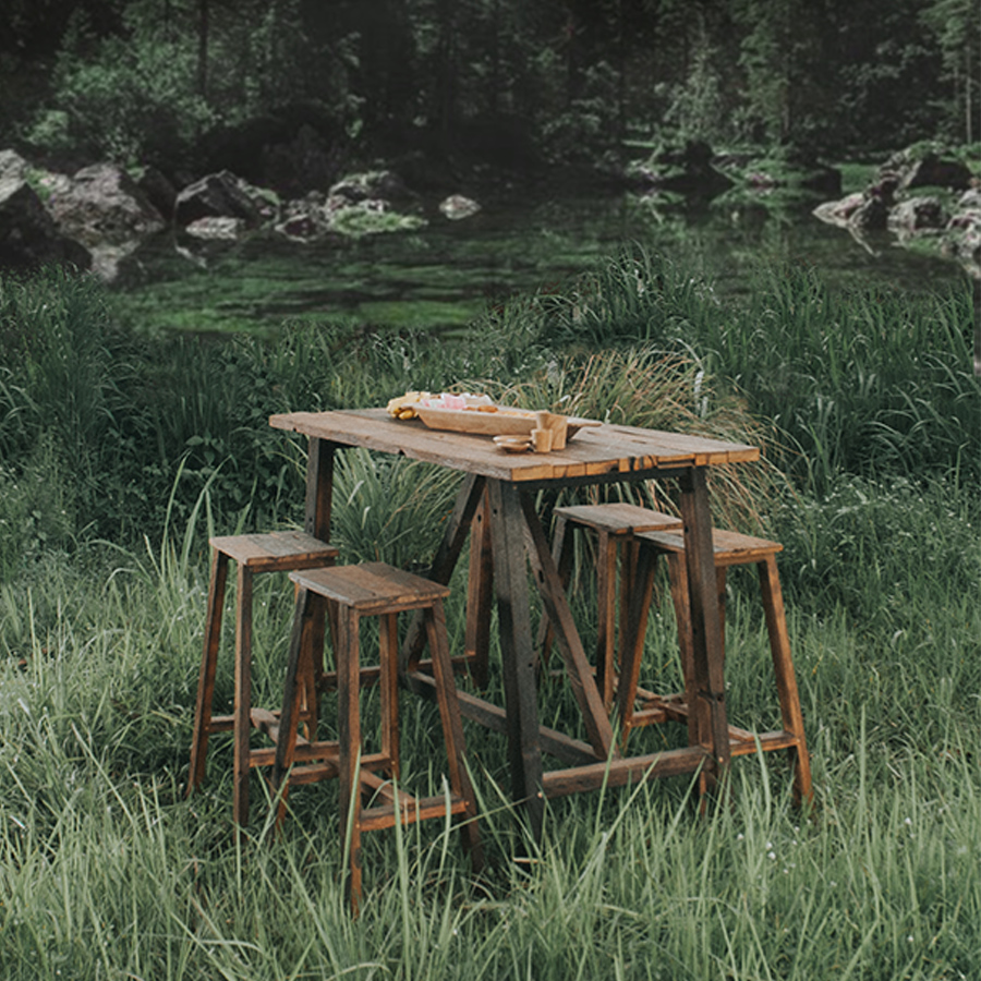 Bar Stool Ralline Rustic