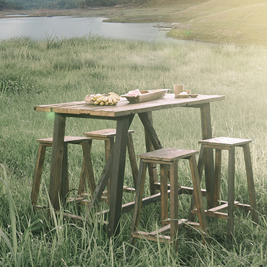 Bar Stool Ralline Rustic